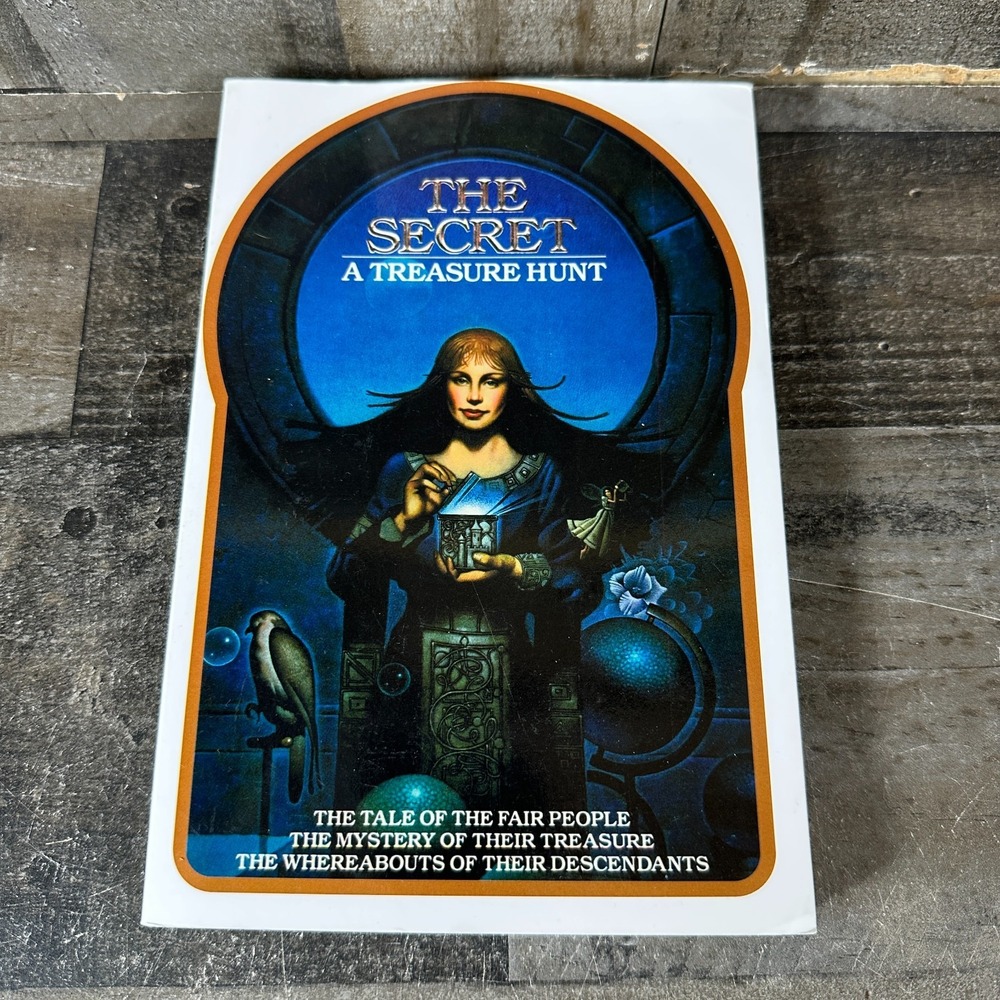 The Secret: A Treasure Hunt by Byron Preiss Paperback Treasure Hunt Book
